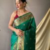 Green Paithani Silk Saree gnp230030-3