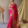 Paithani Silk Saree in Pink gnp230029