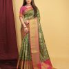 Weaving Silk Kalamkari Pattu Saree gnp230022
